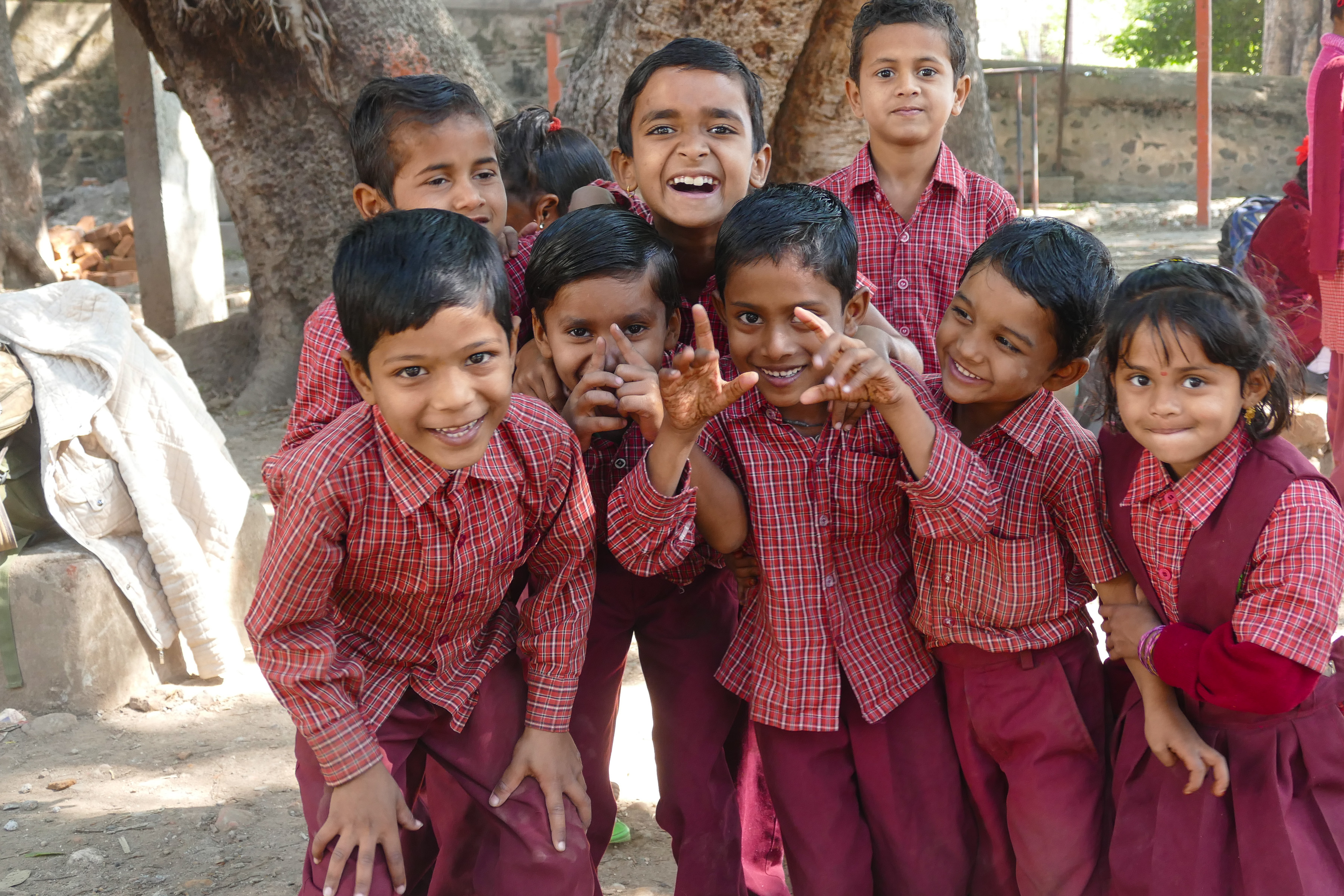 Schüler der Ahyila Schule